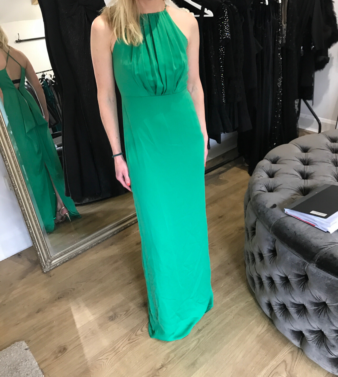Halston Heritage Halter Neck Dress - HIRE