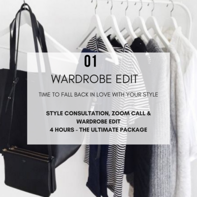 Style Consultation, Zoom Call & Wardrobe Edit