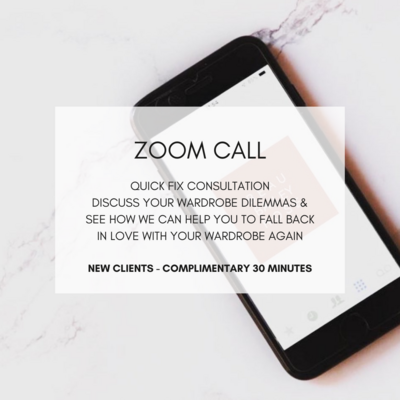 FREE Zoom - Quick Fix Consultation 