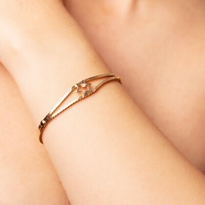 Gold Trip - Vintage Star Bracelet