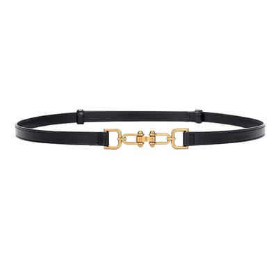 Adjustable Belt With Gold Clasp