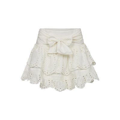Sofie Schnoor Cotton Embroidered Skirt - COMING