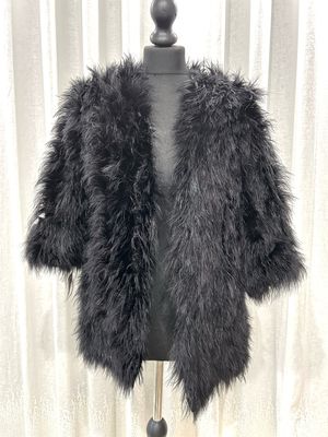 Feather Jacket With Belt - HIRE