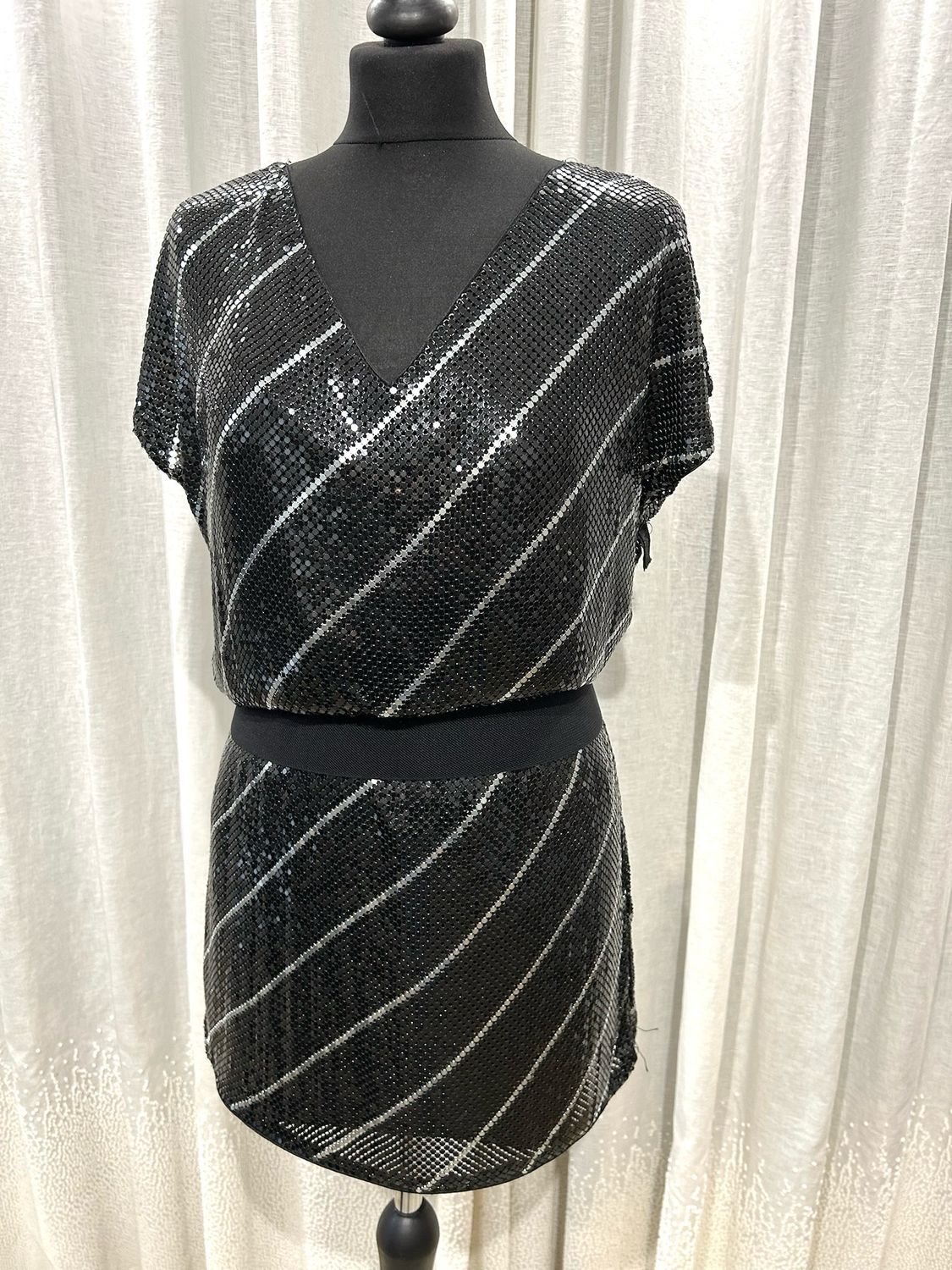 REISS Chain Mail Dress - HIRE