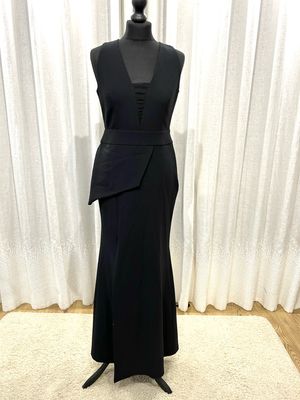 Column Peplum Dress - HIRE