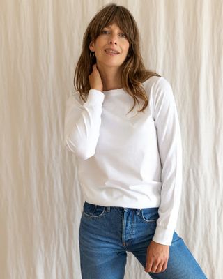 Ivy T - AUDREY Organic Cotton Crew Long Sleeve