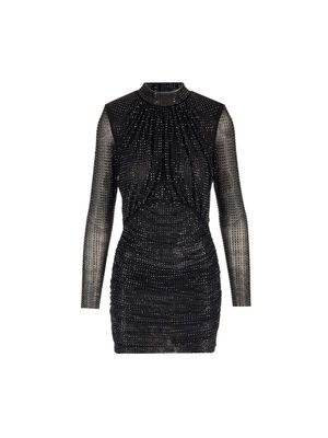 Self Portrait Crystal Mesh Dress - HIRE