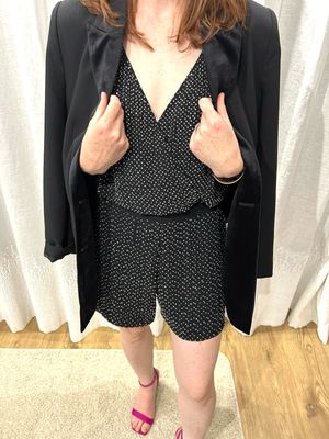 Vintage Beaded Short Playsuit - HIRE
