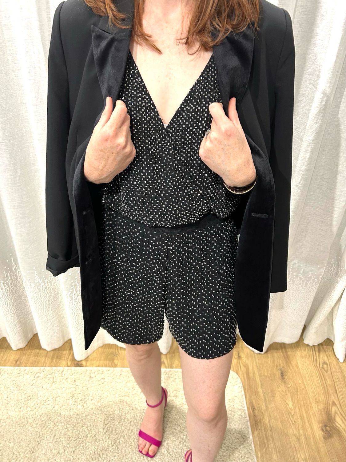 Vintage Beaded Short Playsuit - HIRE