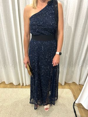 Beaubaileyrose 1 Shoulder Sequin Dress - HIRE