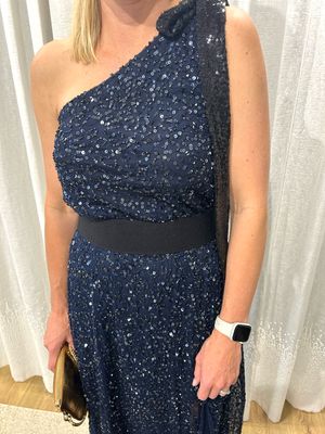Beaubaileyrose 1 Shoulder Sequin Dress - HIRE