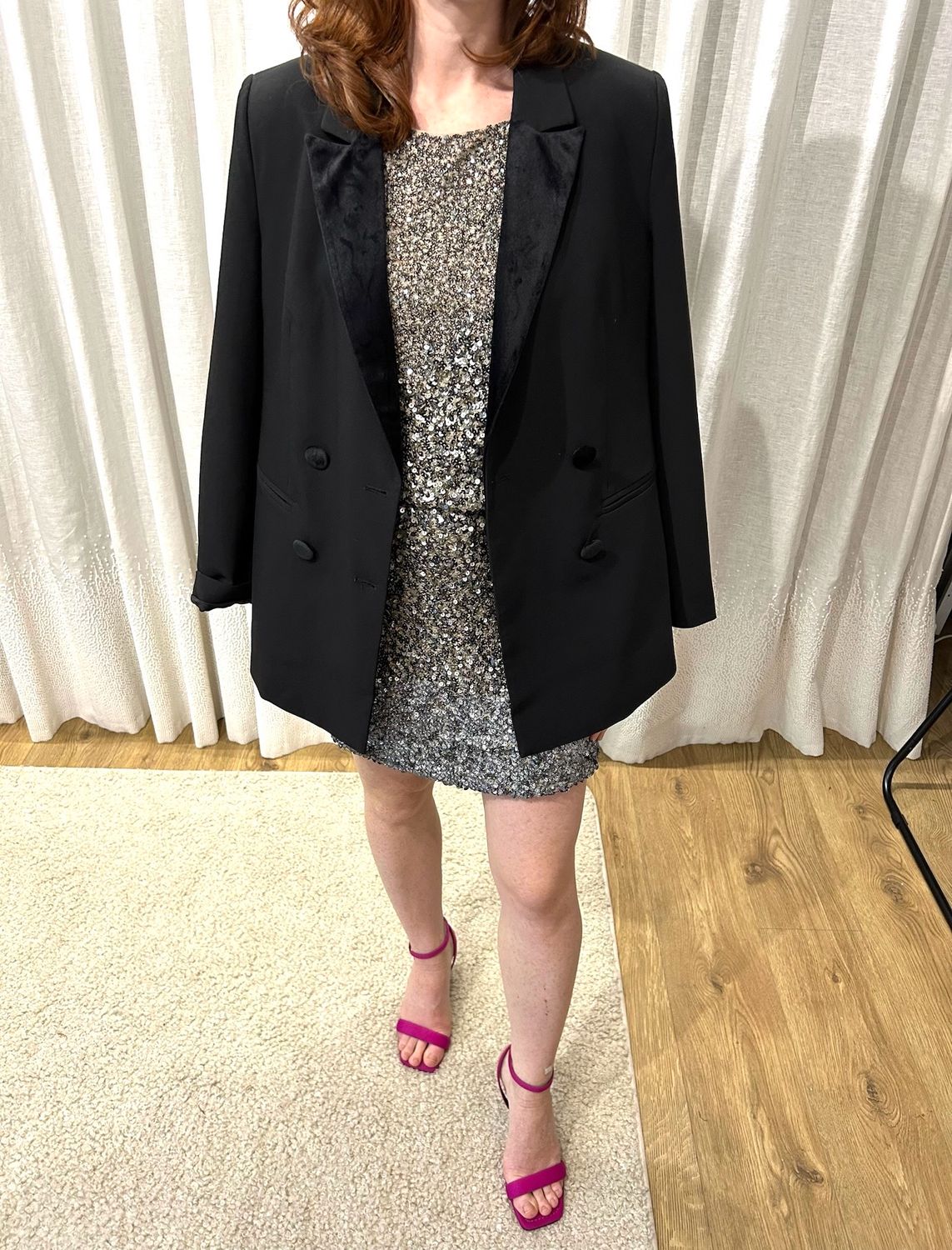 Beaubaileyrose Scoop Back Sequin Dress - HIRE