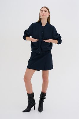 My Essential Wardrobe MEGAN Tailored Bomber Jacket