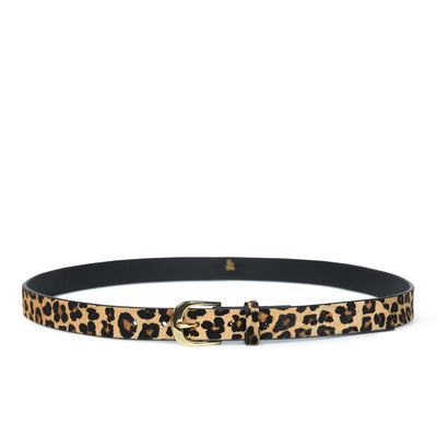 Bell &amp; Fox ERINA Leopard Leather Belt