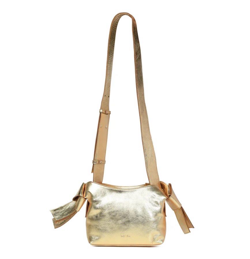 Bell &amp; Fox ANISHA Bow Crossbody Metallic Bag