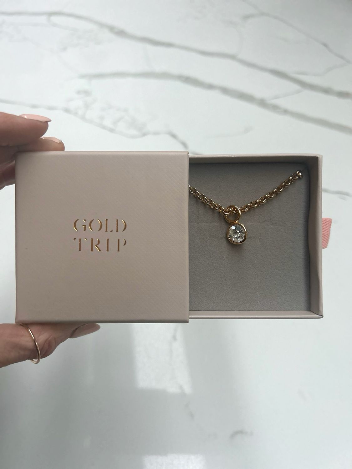 Gold Trip Swarovski Large Charm Bracelet