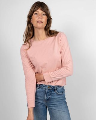 Ivy T - AUDREY Organic Cotton Crew Long Sleeve