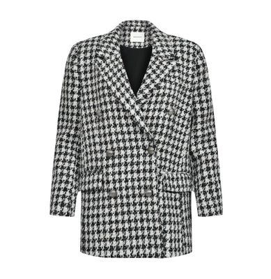 Sofie Schnoor - Checked Blazer Coat