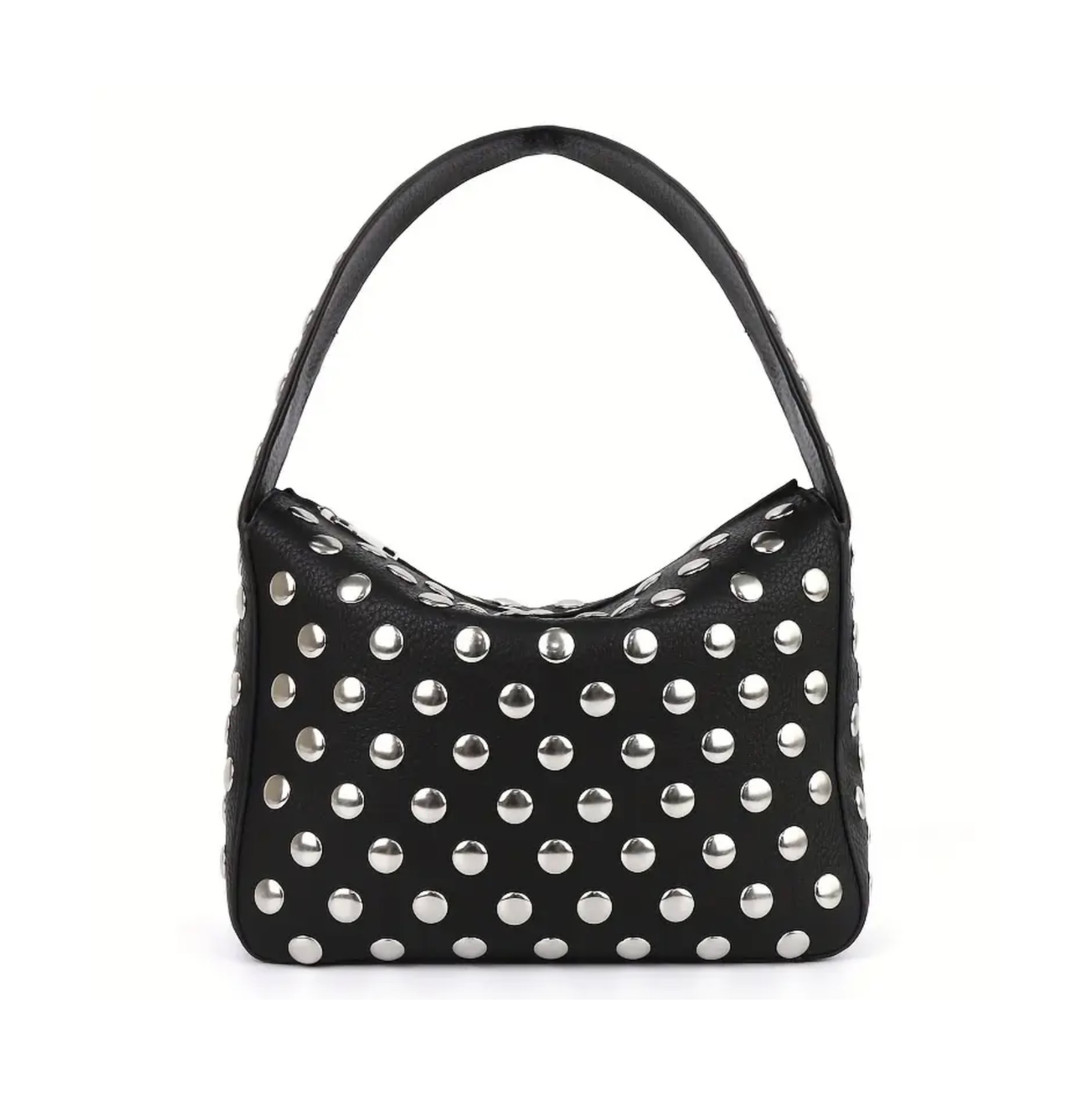 Stud Vegan Faux Leather Small Bag
