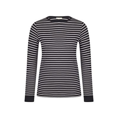Ivy T - AUDREY Organic Cotton Crew Breton, Long Sleeve