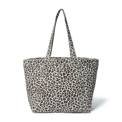 Bell &amp; Fox LEX Tote in Leopard Print Canvas