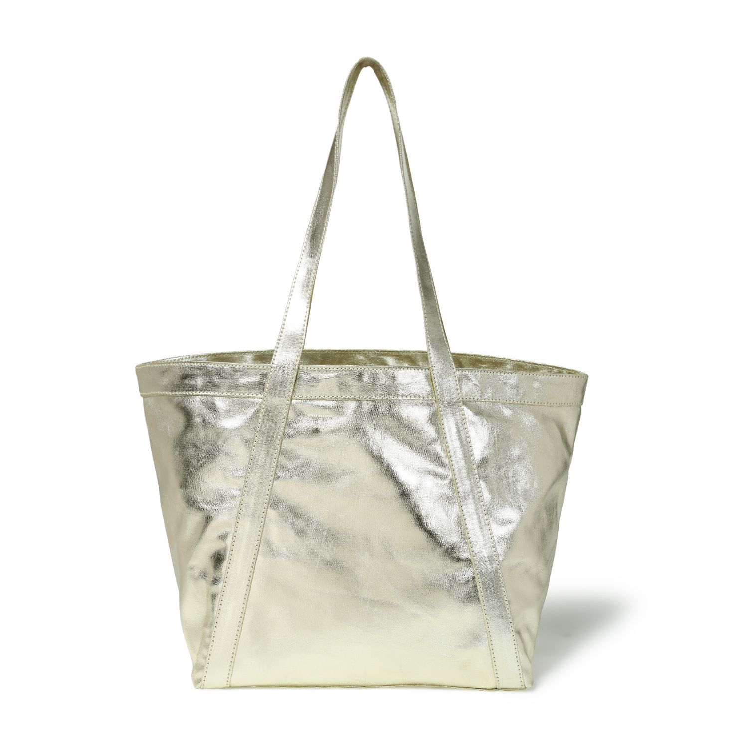 Bell &amp; Fox LEX Tote in Gold Foil Canvas
