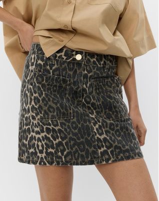 Sofie Schnoor LEONA Leopard Skirt