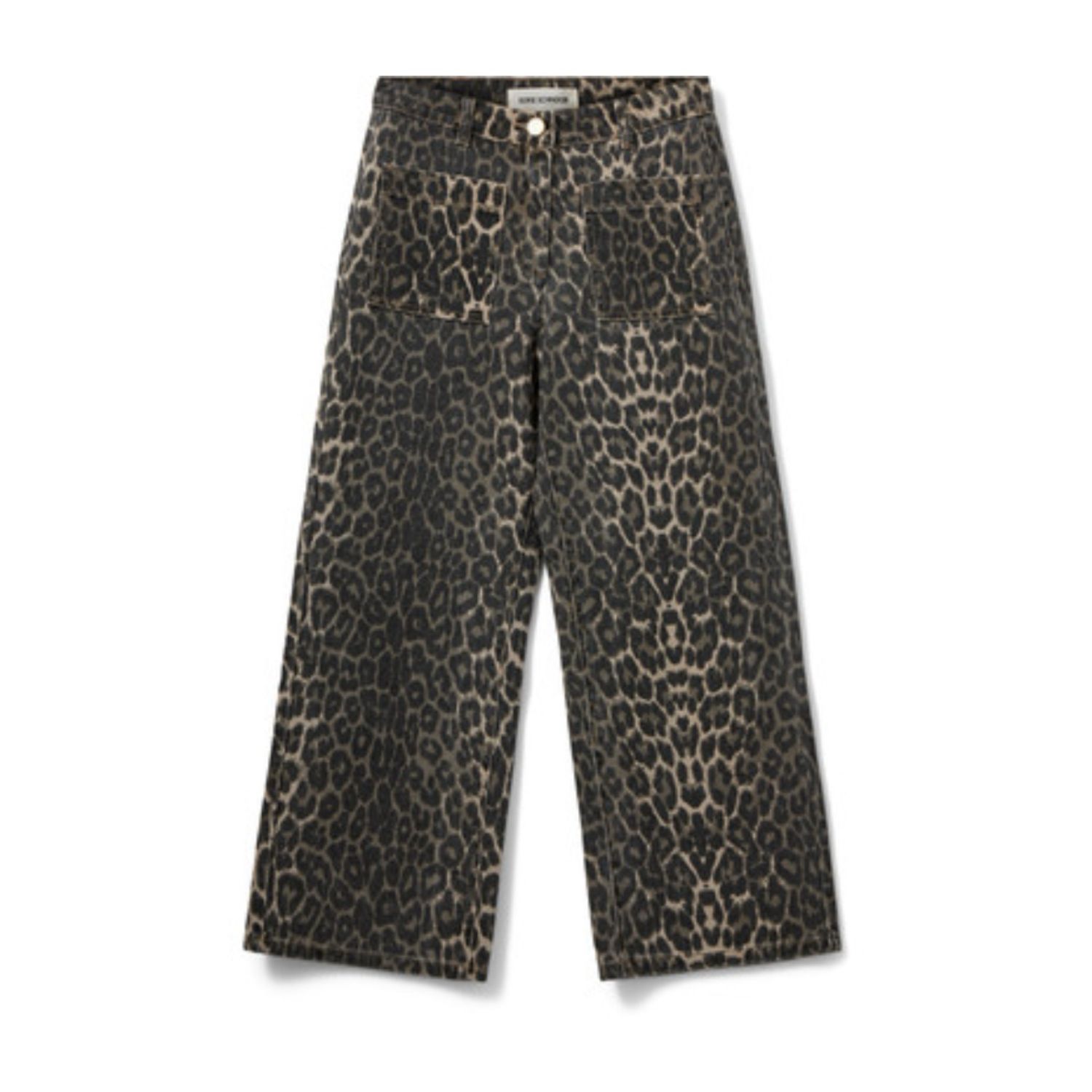 Sofie Schnoor TOULOUSE Leopard Crop Jeans
