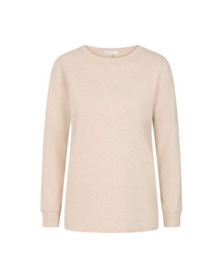 Ivy T - AUDREY Organic Cotton Oatmeal Marl T-Shirt