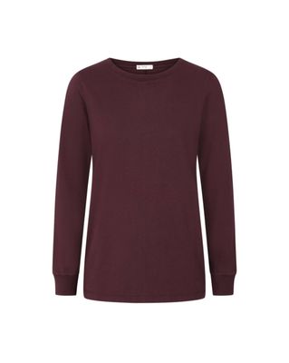 Ivy T - AUDREY Organic Cotton Plum T-Shirt