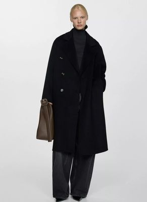 Wool Oversized Minimalist Coat