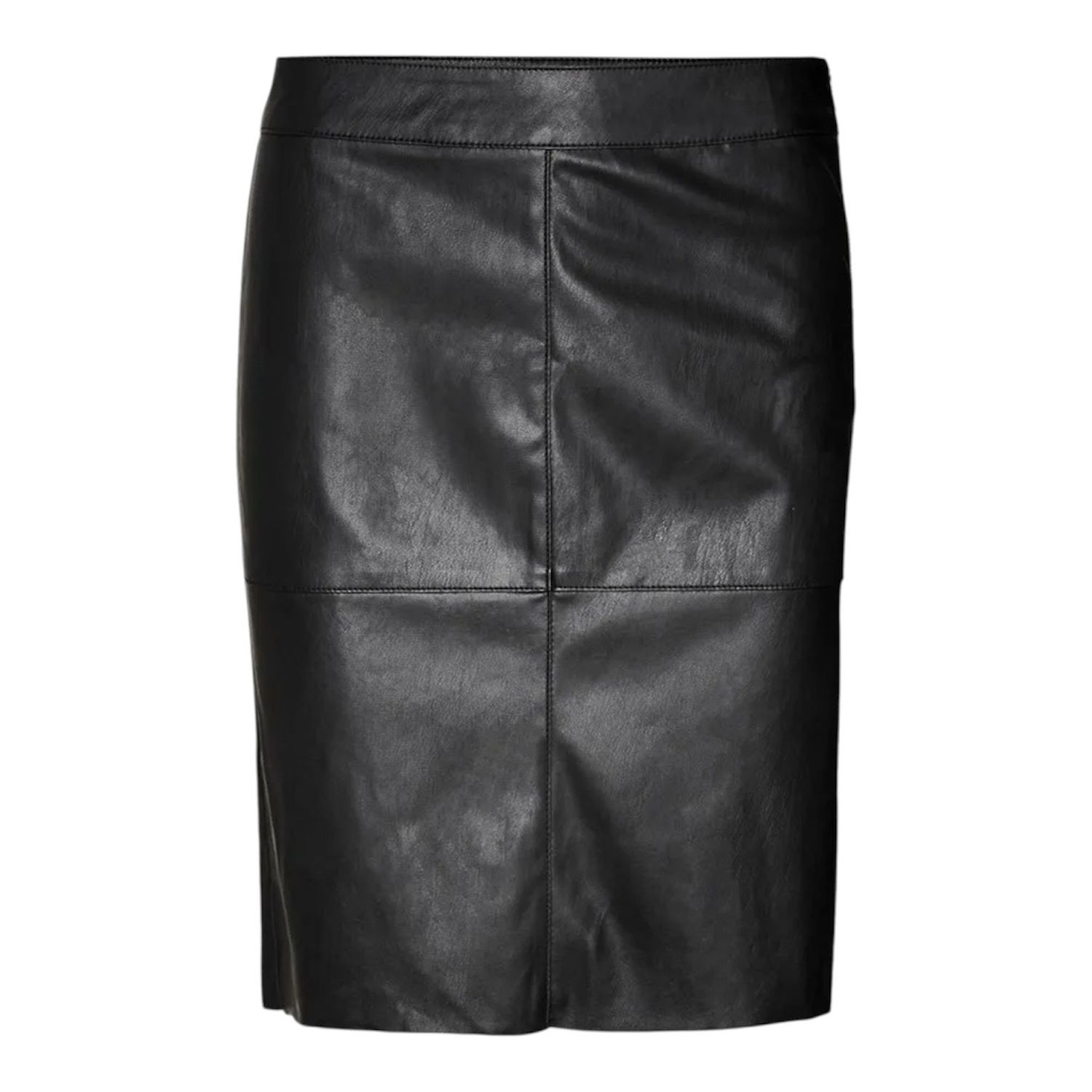 Faux Leather Skirt