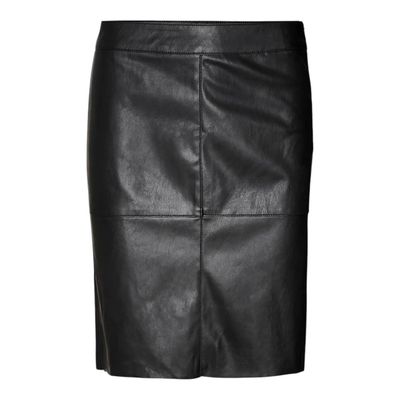 Faux Leather Skirt
