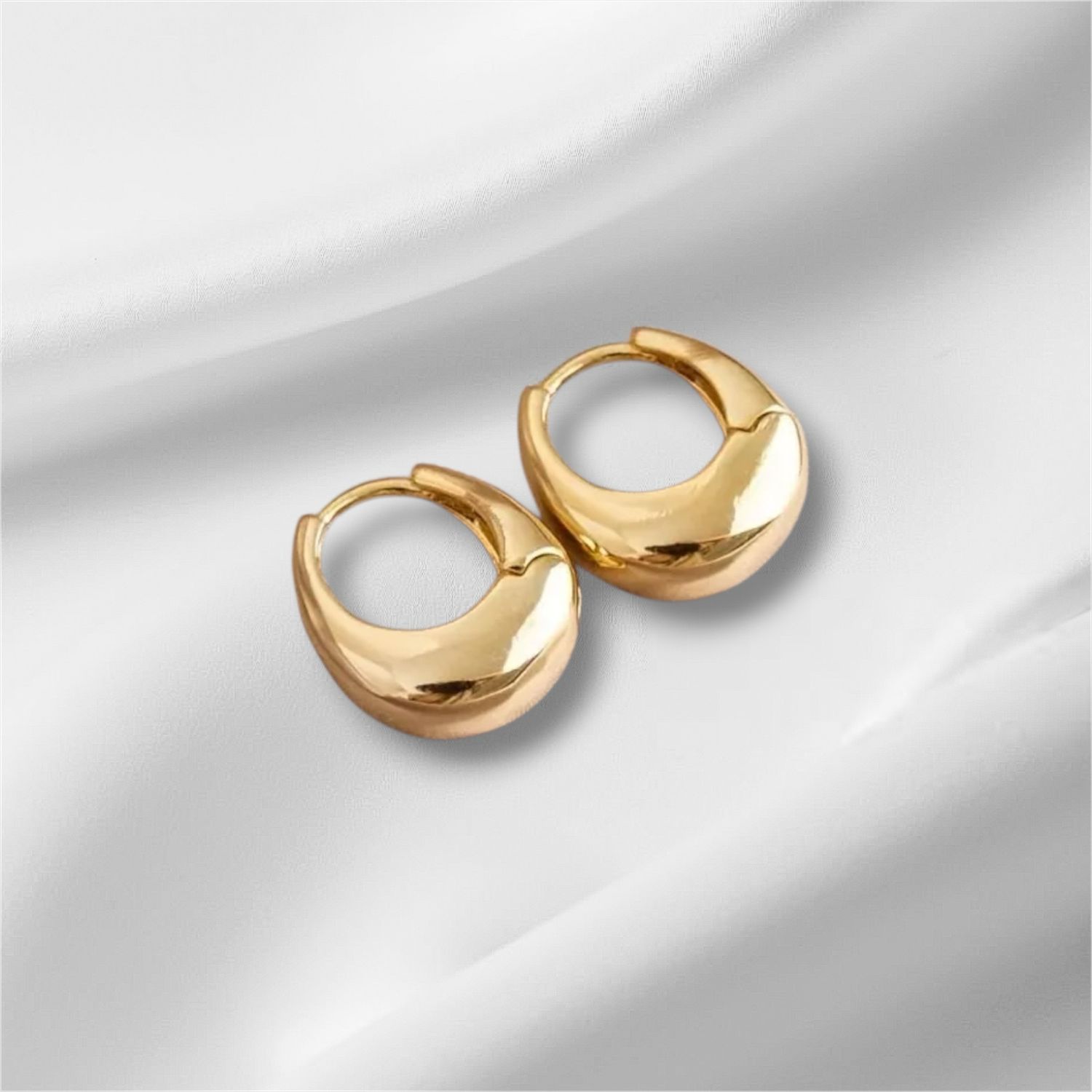 Statement Chunky Hoop Earrings