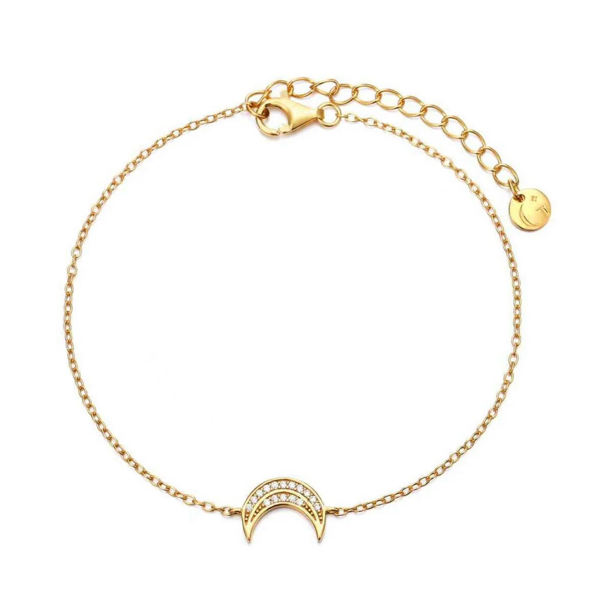 Gold Trip Celestial Moon Bracelet