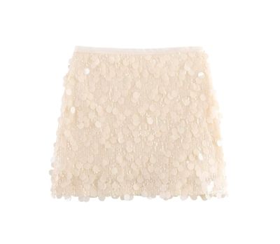 Sequin Mini Skirt