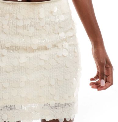 Sequin Mini Skirt