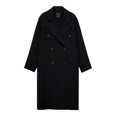 Wool Oversized Minimalist Coat