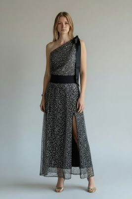Beaubaileyrose 1 Shoulder Sequin Dress
