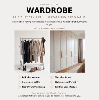 Wardrobe Edit