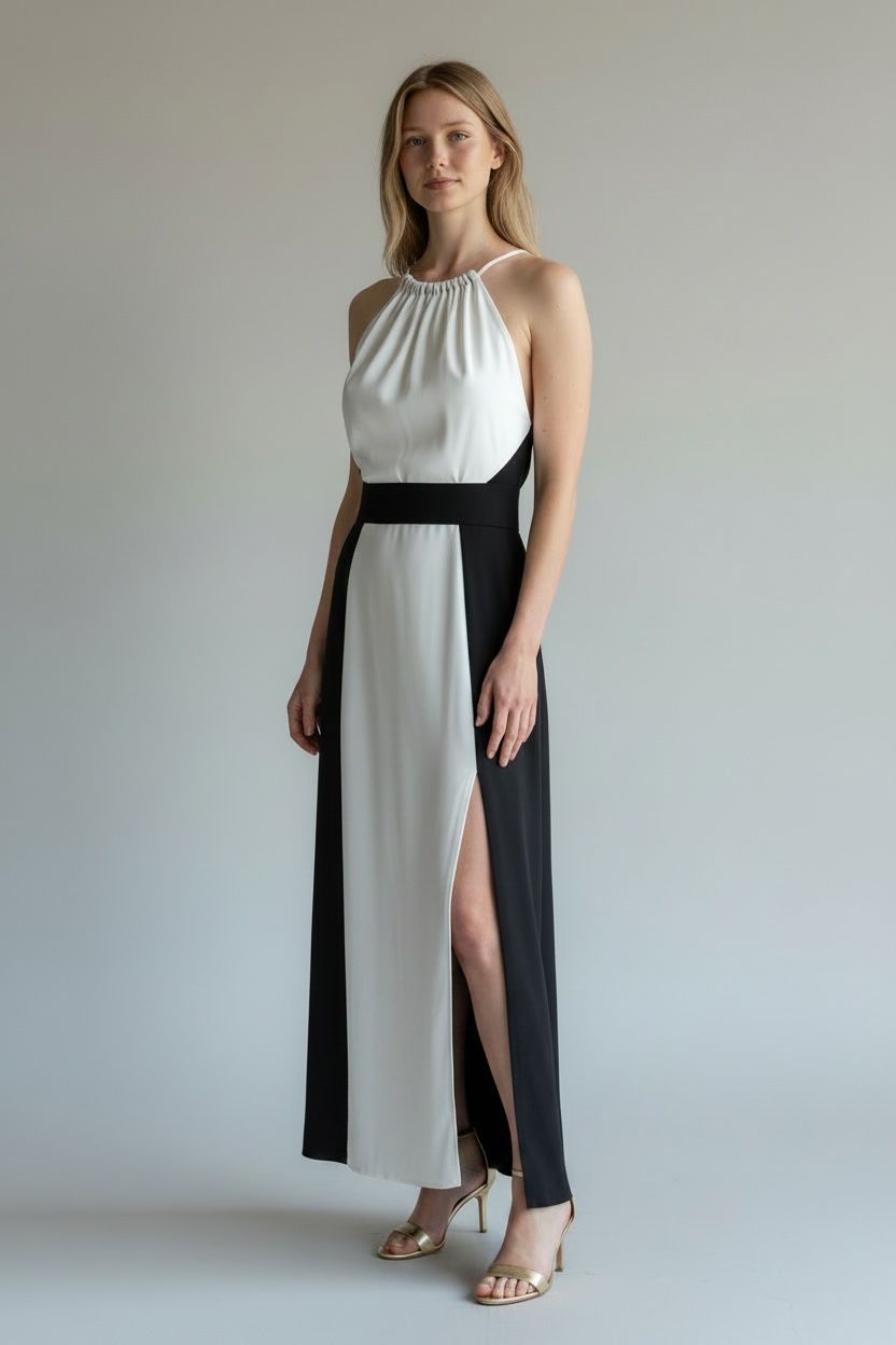 Halston Heritage Mono Dress
