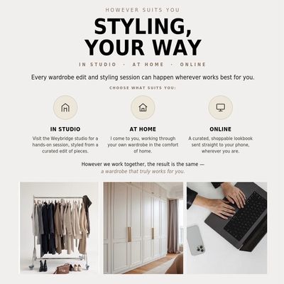 Personal Styling Session