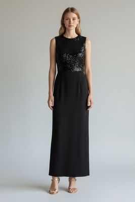 Jonathan Saunders Sequin Top Column Dress