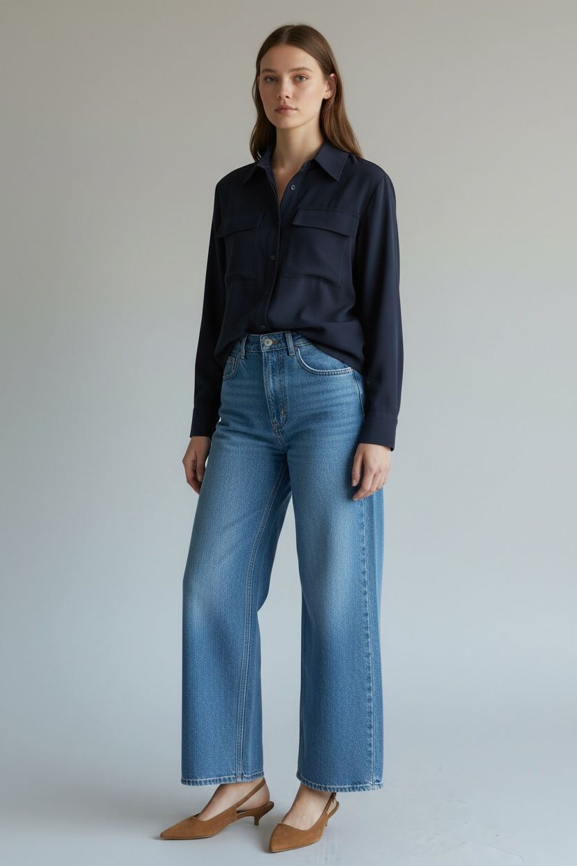 My Essential Wardrobe ZENIA Sky Shirt