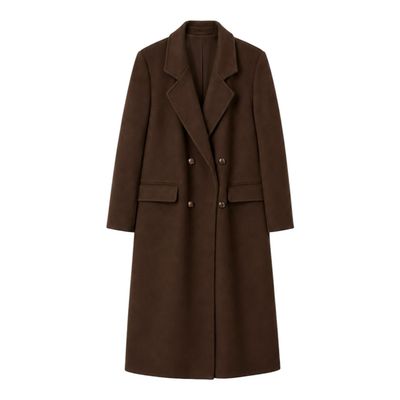 Wool Double Faced Minimalist Coat