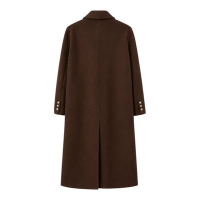 Wool Double Faced Minimalist Coat