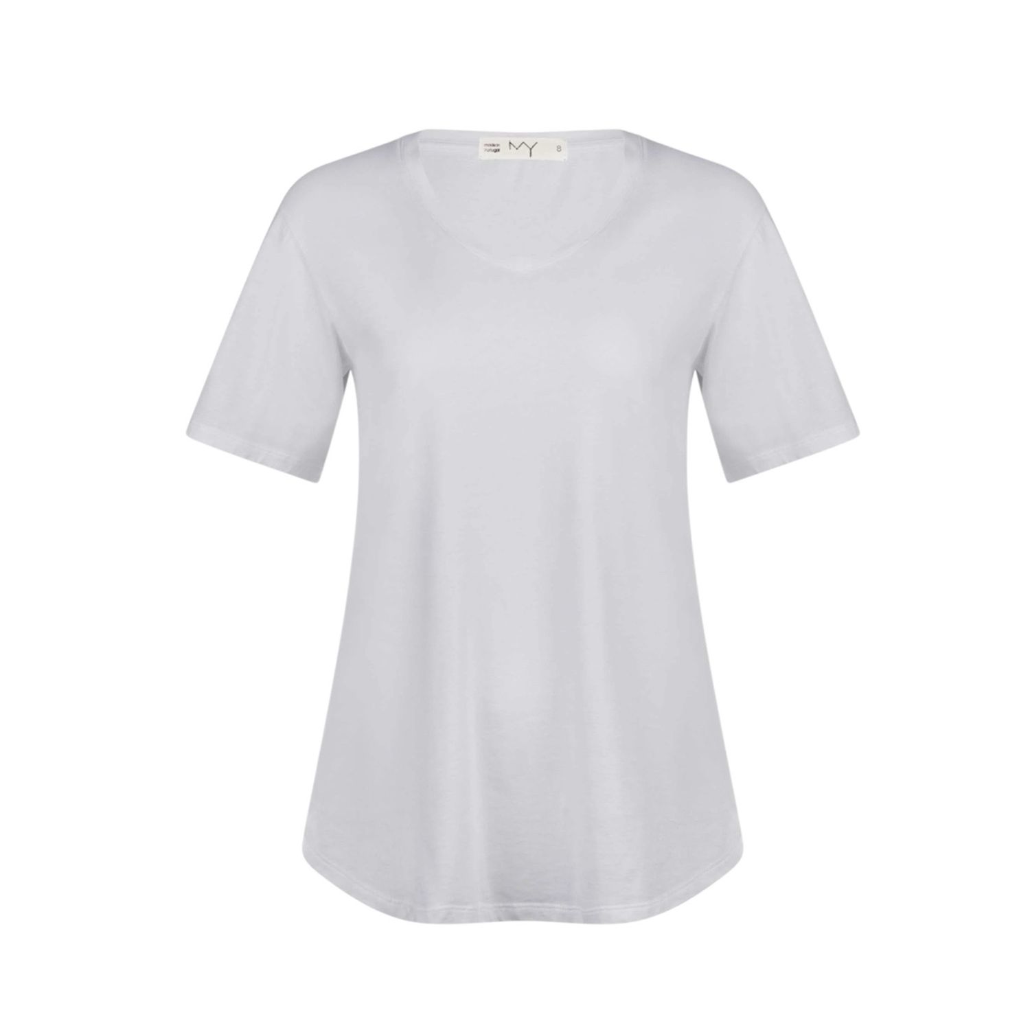 Ivy T - DOTTY V Neck Organic Cotton T-Shirt