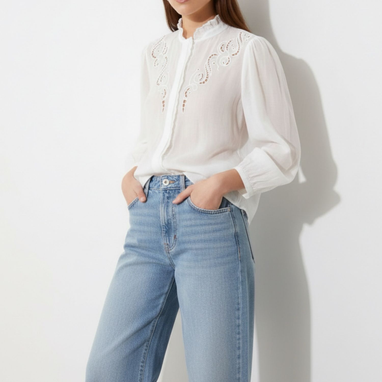 Suncoo LEONY Embroidered Shirt