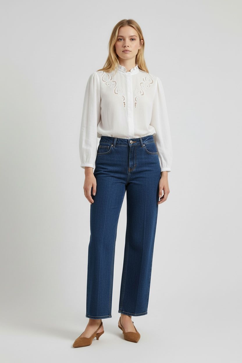 Suncoo LEONY Embroidered Shirt