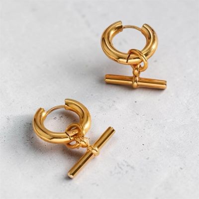 T Bar Earrings